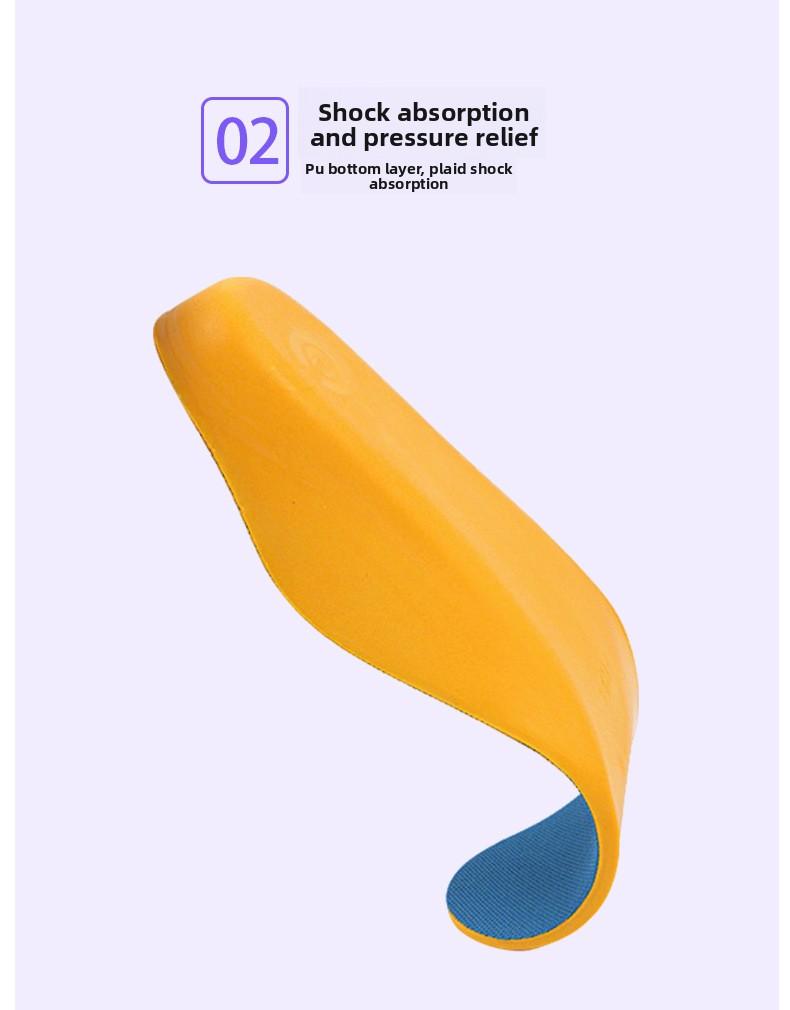 Kids Orthotic Flat Foot Insoles |     Breathable Anti-Slip Arch Support, Corrects Inward/Outward Gait & X/O Leg Deformities