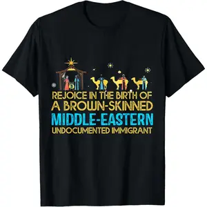 Celebrate The Birth Of A Brown Skinned Middle Eastern T Shirt