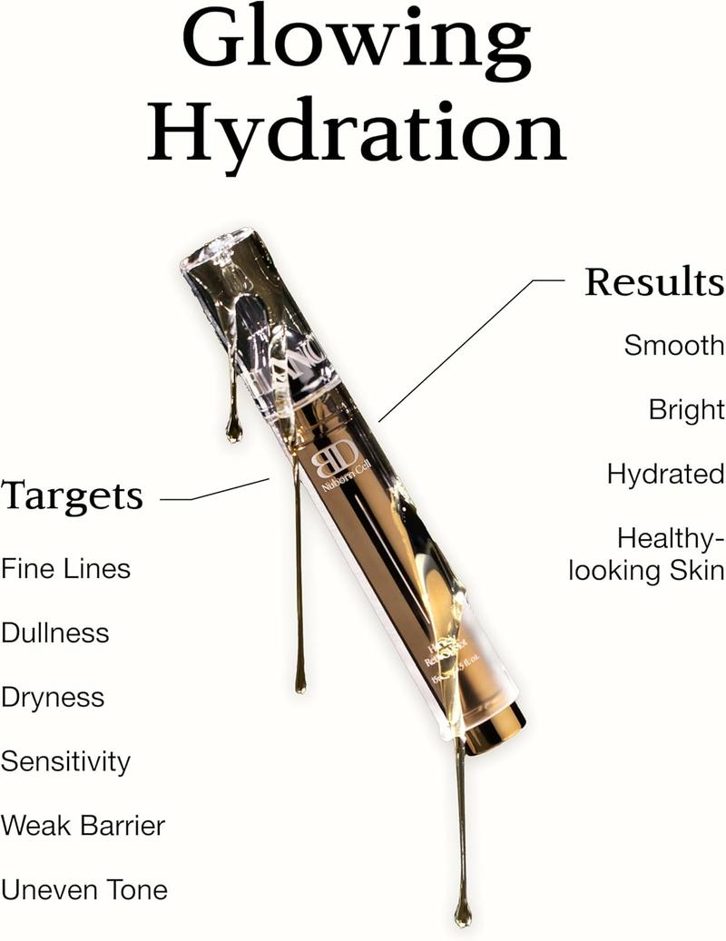 [LIVE EXCLUSIVE] Nuborn Cell Placenta Stem Cell Intensive Repair Cream & Nuborn Cell Honey Retinol Shot Anti Aging Serum  | Dragon Blood Cream with Placental Extract | Collagen Korean Skin Care for Glass Skin 50ml (1.69 fl oz)