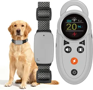 Humane Dog Training Collar with Remote 3280Ft, Waterproof Rechargeable E-Collar for Small Medium Large Dogs