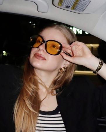 【Friend’s Pick】LVIOE Around Night-Vision Glasses, Fit Over Prescription Glasses with Polarized Yellow Lens Night-Driving Glasses