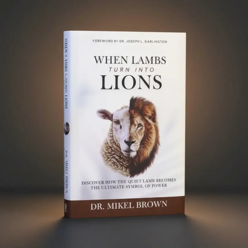When Lambs Turn Into Lions by Dr. Mikel Brown | Leadership, Confidence & Identity Transformation Book