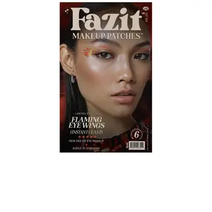Fazit Beauty Flaming Eye Wings in Red & Orange