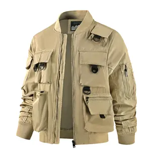 Men's Outdoor Tactical Jacket Softshell Waterproof Lightweight Windbreaker with Multi Pockets for Camping Hiking Coats Protective Armour Activewear Blazer for Outdoor Enthusiasts Tops Love Menswear Operator