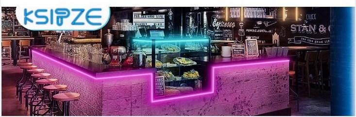 200FT 100FT 50FT Smart Led Strip Lights RGB Color Changing Time Setting Music Sync Strip Lights with both App and Remote Control for Bedroom Indoor Lighting, for Christmas Gifts