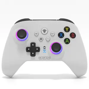 YUYIU Dawn Breaker(Not For XBox)  Wireless Pro Controller with Hall Effect Sticks Linear Triggers Dual Vibration 6 Axis Gyro RGB Macro Buttons for Switch PC Steam Android