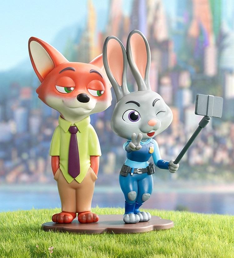 Zootopia Best Partner Blind Box Ornament, Cute Cartoon IP Peripheral Collectible Desktop Decoration, Perfect Gift forGirlFriend & Disney Fans, Fashion Creative Ornament for Home Office Decor Collection
