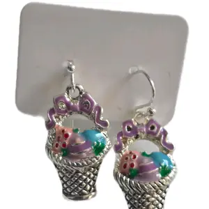 Easter Basket Hook Earrings