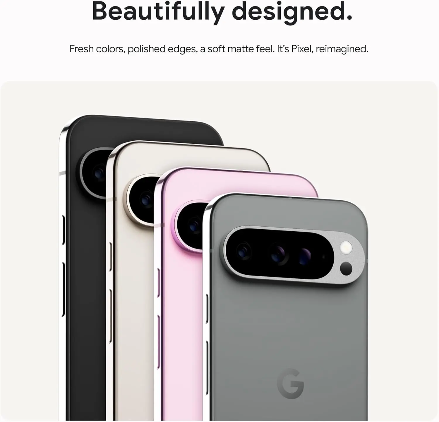 Refurbished Google Pixel 9 Pro - OEM Unlocked Android Mobile Smartphone, Mobile Phone - 128 GB, Excellent Condition - Obsidian/Porcelain/Hazel - High-Performance Chip, Advanced Camera