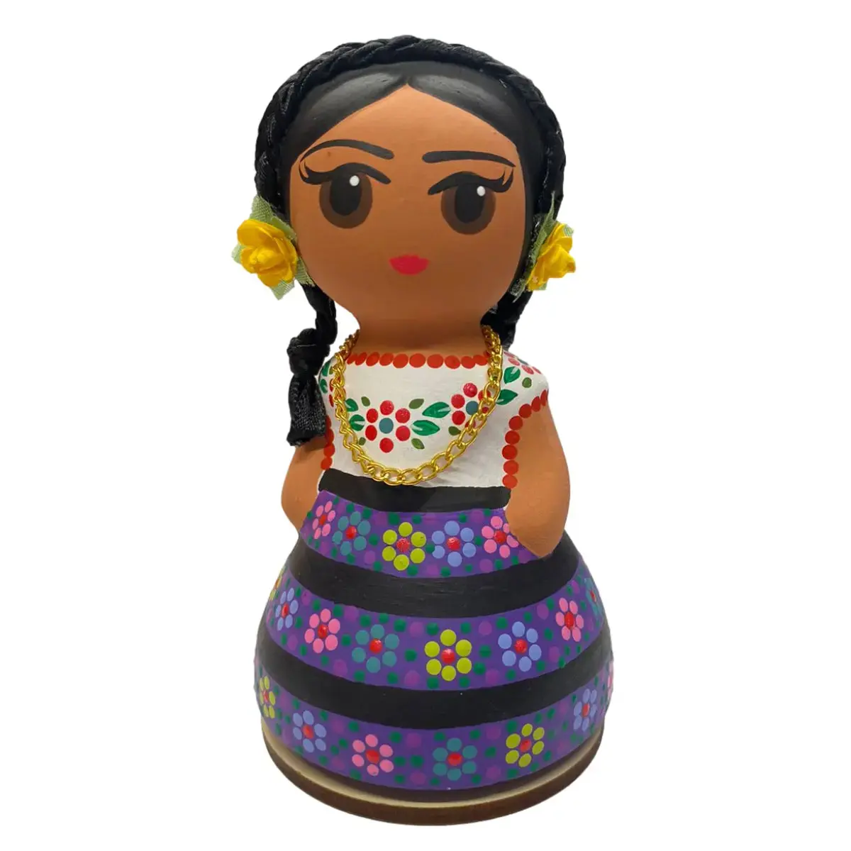 Mexican Handmade Clay Folklore Figurines- Guerrero