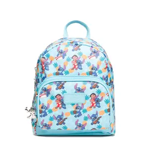 Fast Forward Disney's Lilo & Stitch Pineapple AOP 10" Mini Backpack