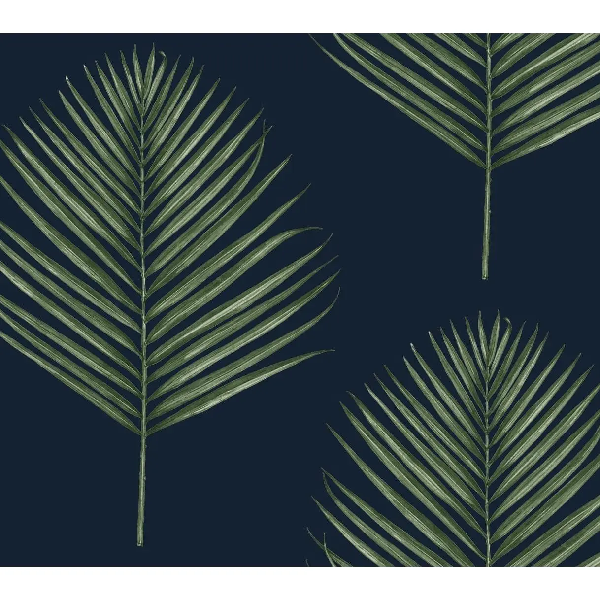 Lillian August Maui Palm Peel and Stick Wallpaper Roll