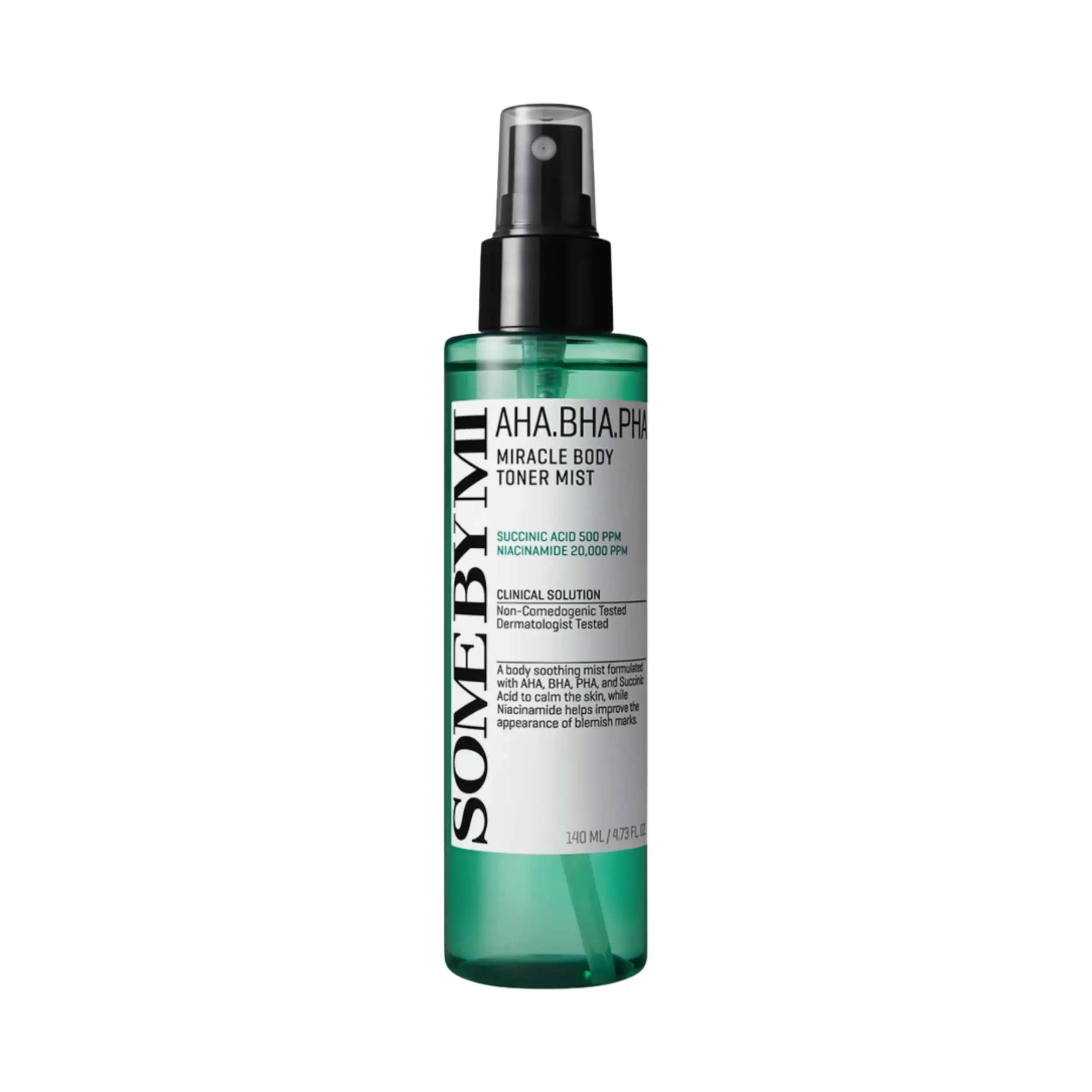 [SOME BY MI] AHA. BHA. PHA Miracle Body Toner Mist 140ml - Intensive body trouble care, Reduce blemishes & imperfections