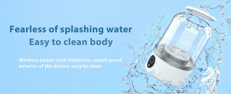 Portable Washing Machine with Large Capacity & Multiple Wash Modes – Ideal for Lingerie, Socks, Delicates | Great for Travel, Hotels & Small Spaces