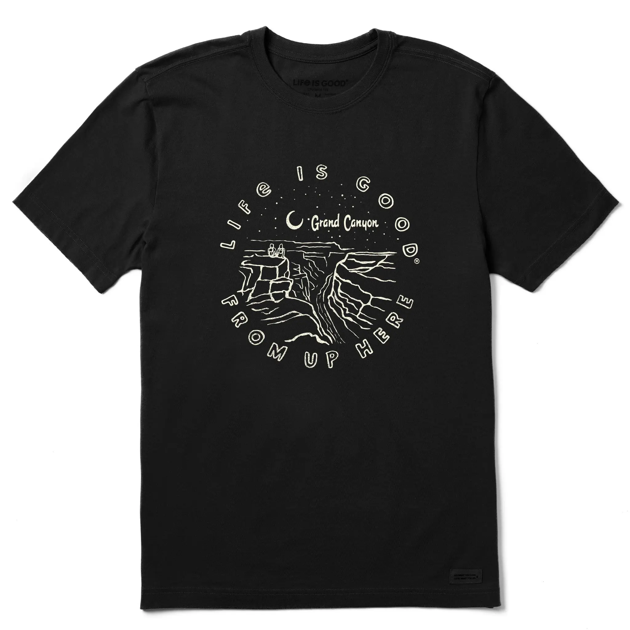Men's Grand Canyon From Up Here Short Sleeve Crusher Tee