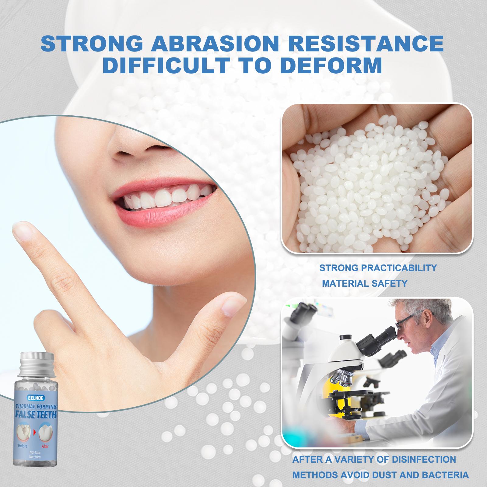 EELHOE Moldable Dental Gel Dentures Temporary Fillings Cavities and Teeth Fillings Temporary Tooth Filling Denture Kit Oral false tooth fake EELHOE Moldable Dental Gel Dentures Temporary Fillings Cavities and Teeth Fillings Temporary Tooth Filling Denture Kit Oral false tooth fake