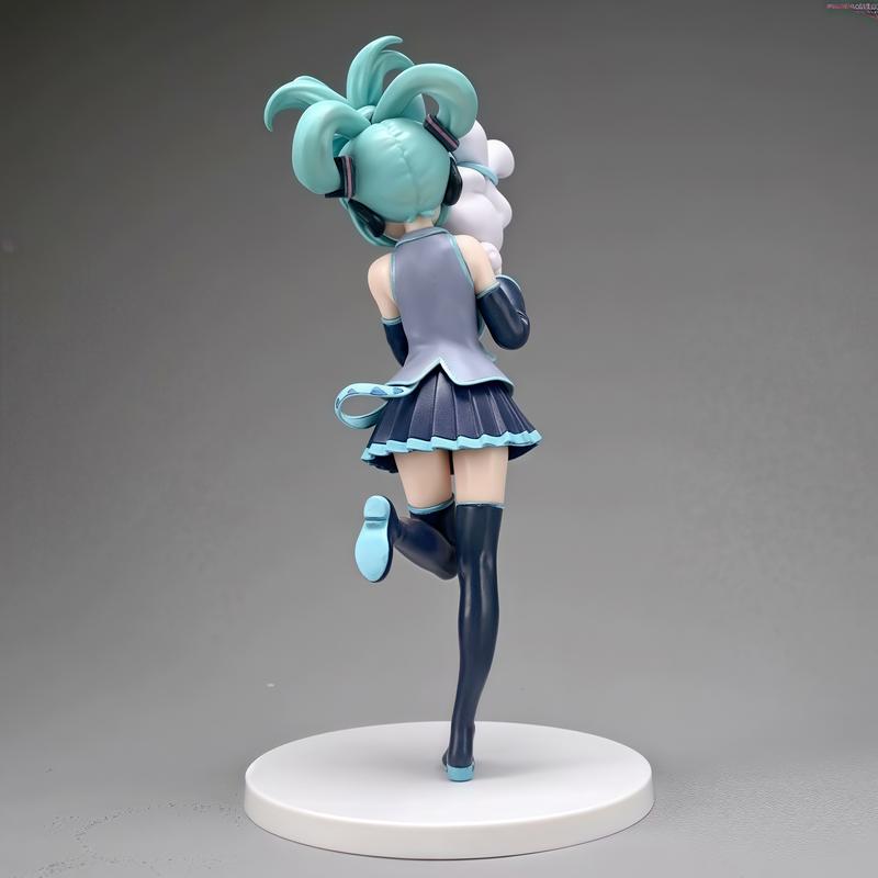 Hatsune Miku anime beautiful girl figure big ears Yugui Dog Hatsune MIKU model doll desktop/chassis/car/gift/ornament