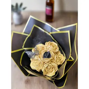Eternal rose bouquet, eternal flower bouquet, forever roses, roses, flowers, forever flowers, satin ribbon.
