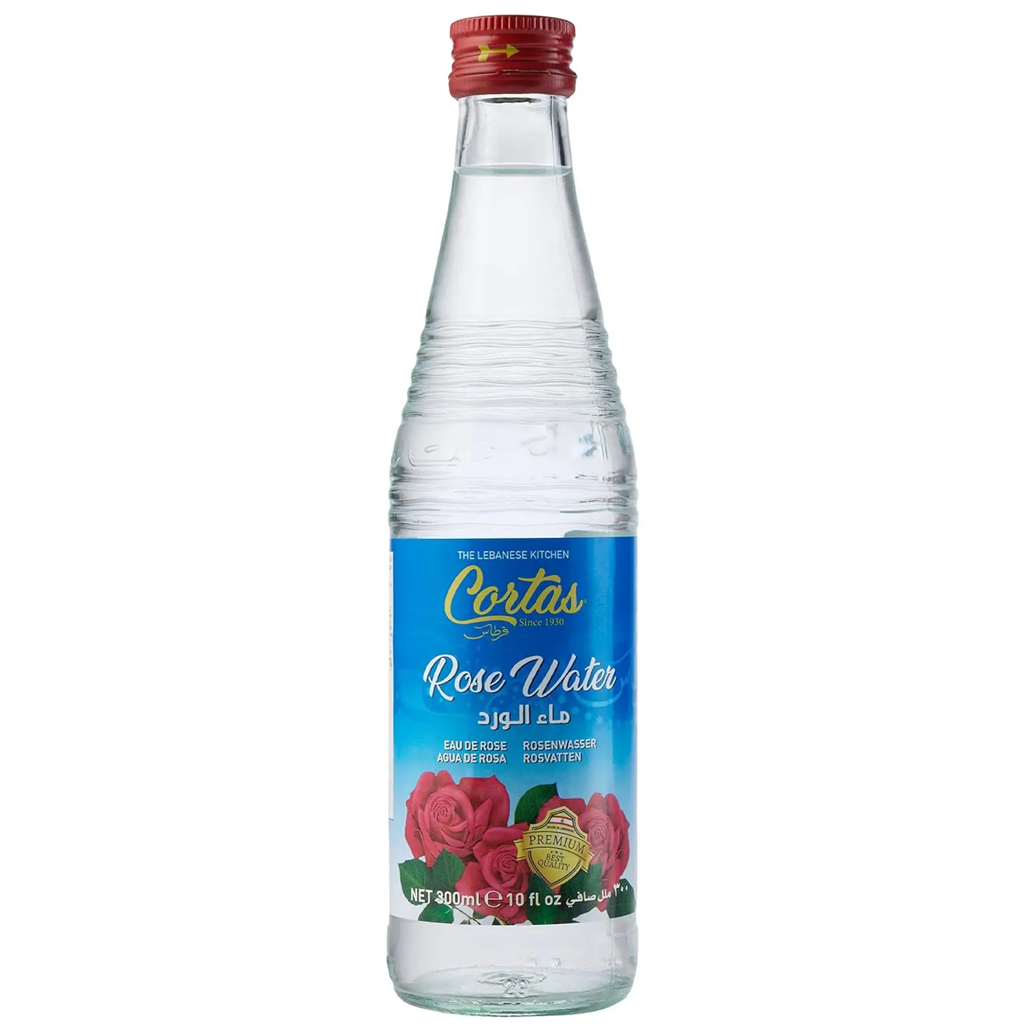 Cortas | Natural Floral Rose | 500ML - 17 Oz | Fresh, dewy, green