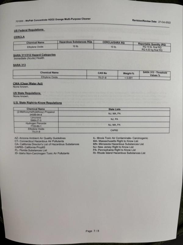 Pelican Brand Cajun Sparkle Concentrate All Purpose Cleaner 128 Fl Oz 1 Gallon Manufactured Since 1950