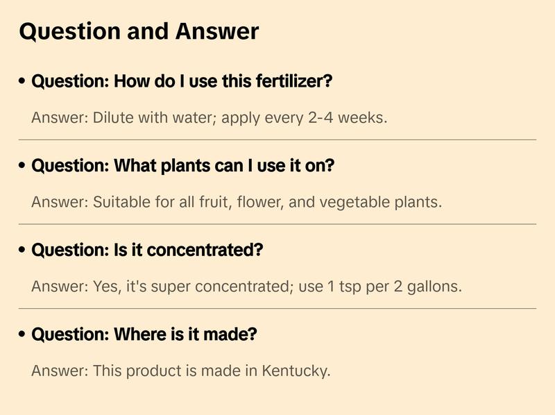 Farmer’s Secret Fruit & Bloom Booster Fertilizer (32oz) - Super Concentrated - Increases Flowering and Yield on All Varieties of Fruits, Vegetables and Flowers