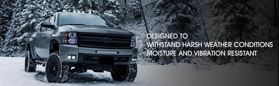 DIBMS Smoke Lens Rooftop Cab Clearance Light Kit for Pickups, Ford, Dodge, Ram, GMC, Toyota, Vans, SUV & POV Vehicles - 5 White LED Lights DIBMS Smoke Lens Rooftop Cab Clearance Light Kit for Pickups, Ford, Dodge, Ram, GMC, Toyota, Vans, SUV & POV Vehicles - 5 White LED Lights