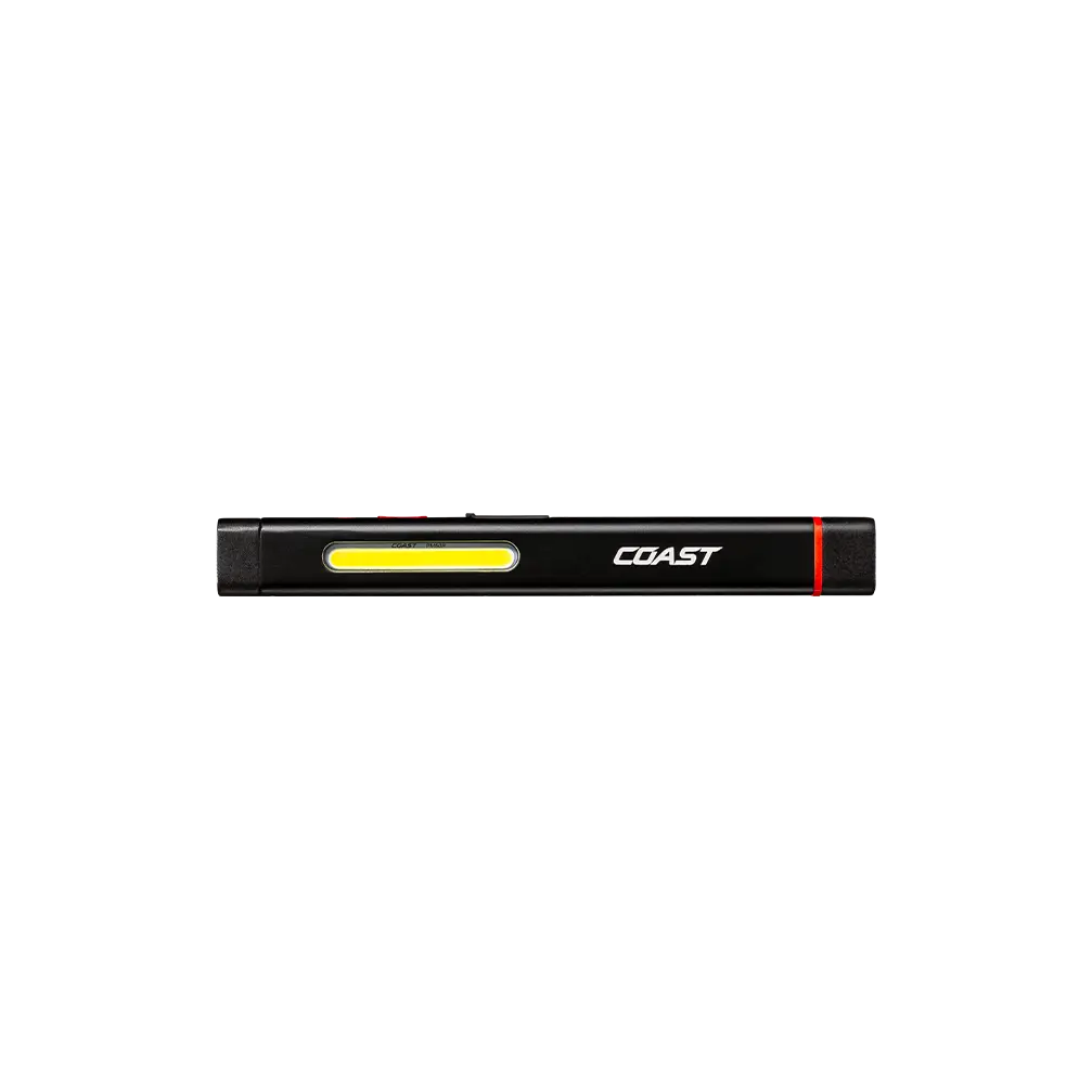 COAST PM50R 255 Lumen Rechargeable Work Light with Laser Pointer, C.O.B Side Area Light and Magnetic Endcap, Led Flashlight