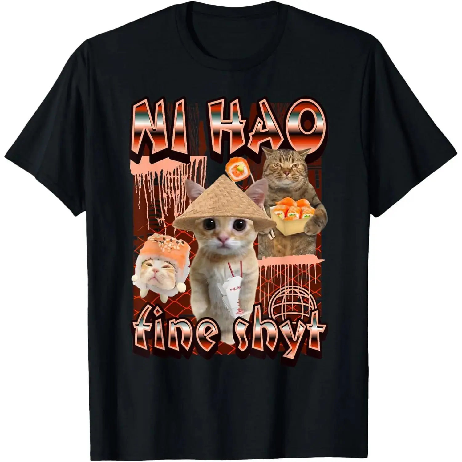 Women's Oversized Graphic T-Shirt, Casual Short Sleeve Funny Meme Printed Top in Soft Cotton Fabric for Everyday Wear, Shortsleeve, Streetwear