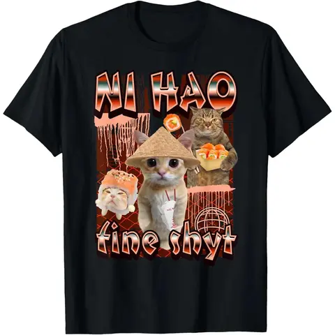 Women's Oversized Graphic T-Shirt in 100% Cotton, Classic Relaxed Fit Short Sleeve Tee, Lightweight Funny Meme Top for Summer