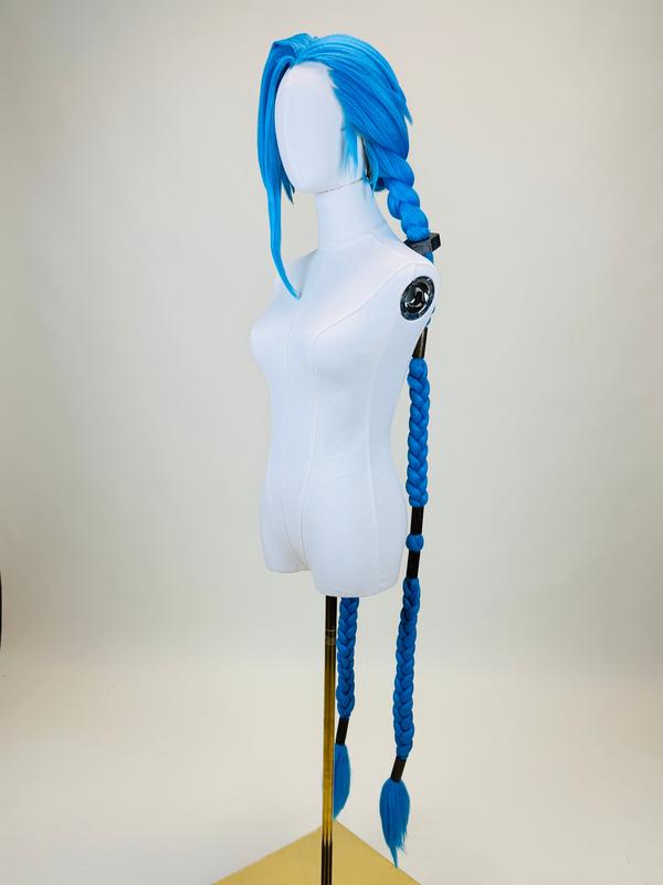 Jinx | Arcane Fully Styled Wig - Glow in the Dark!