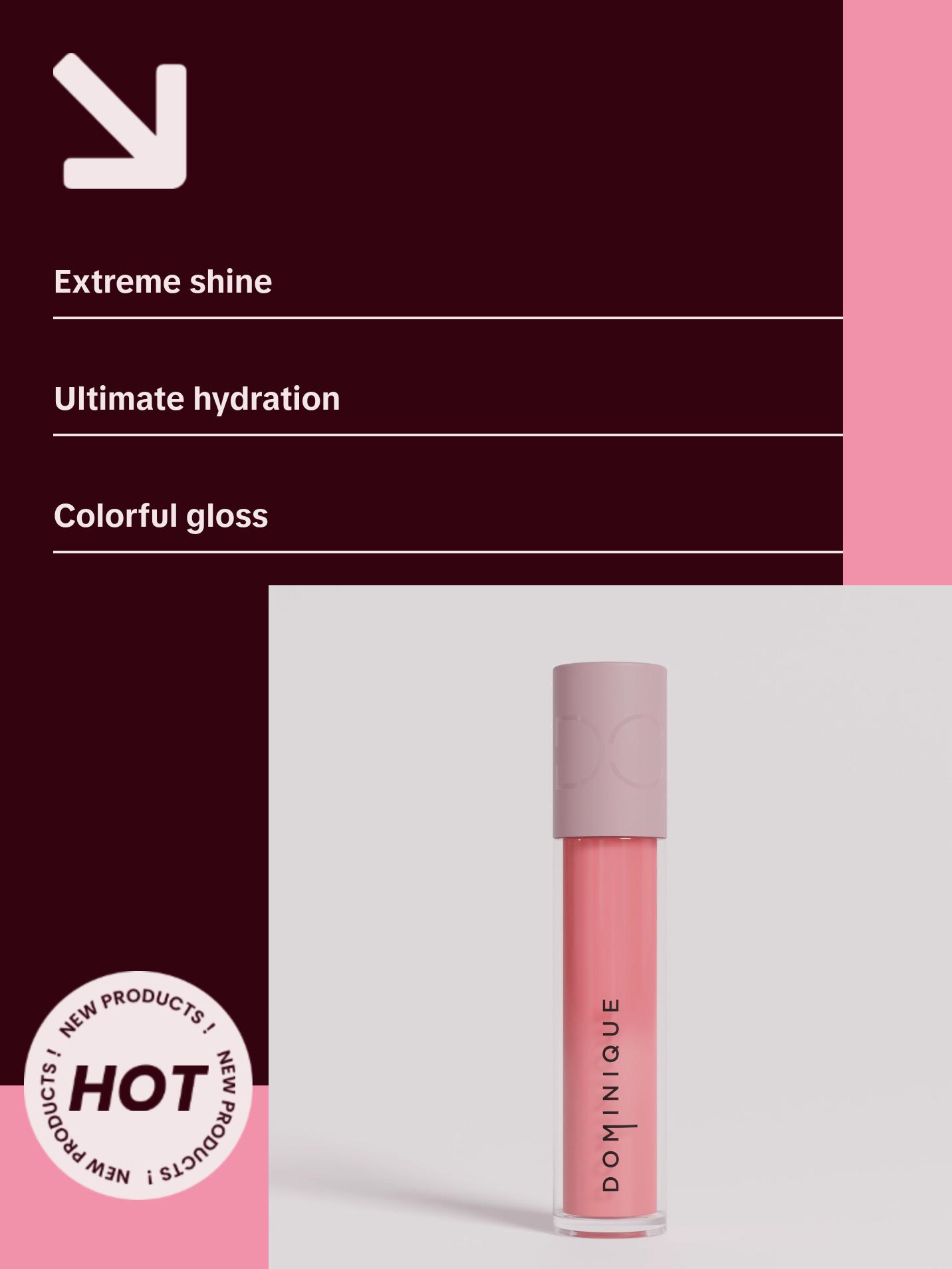 Dominique Cosmetics Hydrating Lip Gloss