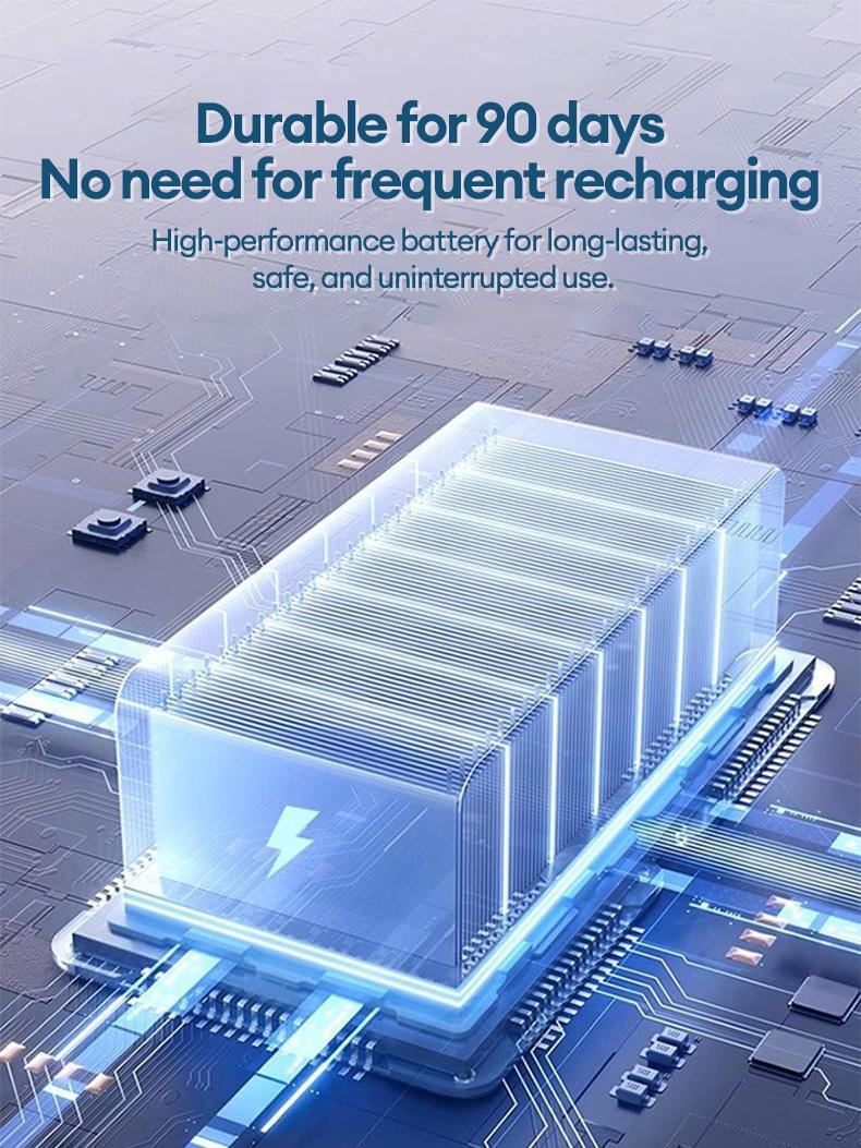 PAXA Desktop mini vacuum cleaner, equipped with a cleaning brush, with strong suction power and long-lasting battery life, suitable for desktop office use.