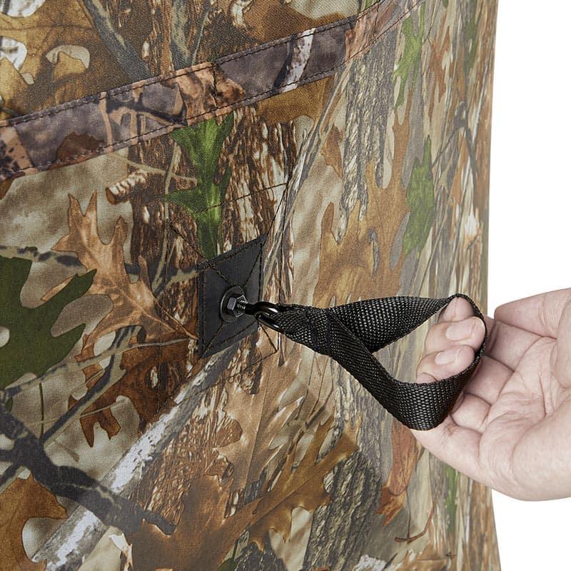 【Tidewe Hunting Winter】TideWe See Through Hunting Blind, 3-4 Person Pop Up Ground Deer Blind Camping Tents Blind Hiking Blind Tents Hiking Equipment