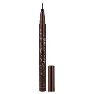KissMe Heroine Make, Smooth Liquid Eyeliner, Ultra-Fine Brush, 02 Exquisite Brown, 0.014 fl oz (0.4 ml)
