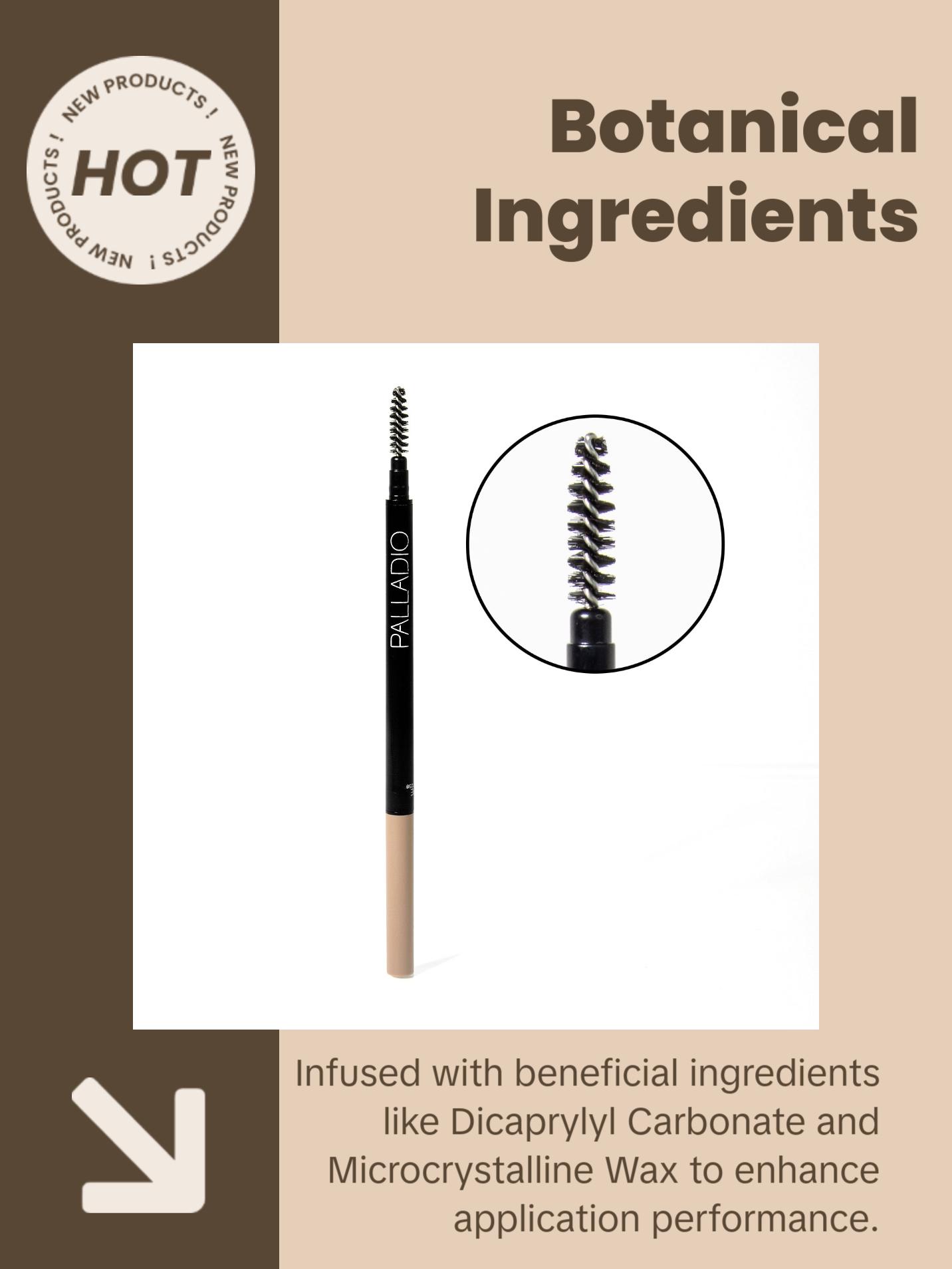 Palladio Brow Definer Micro Pencil - Makeup Tool for Flawless Application