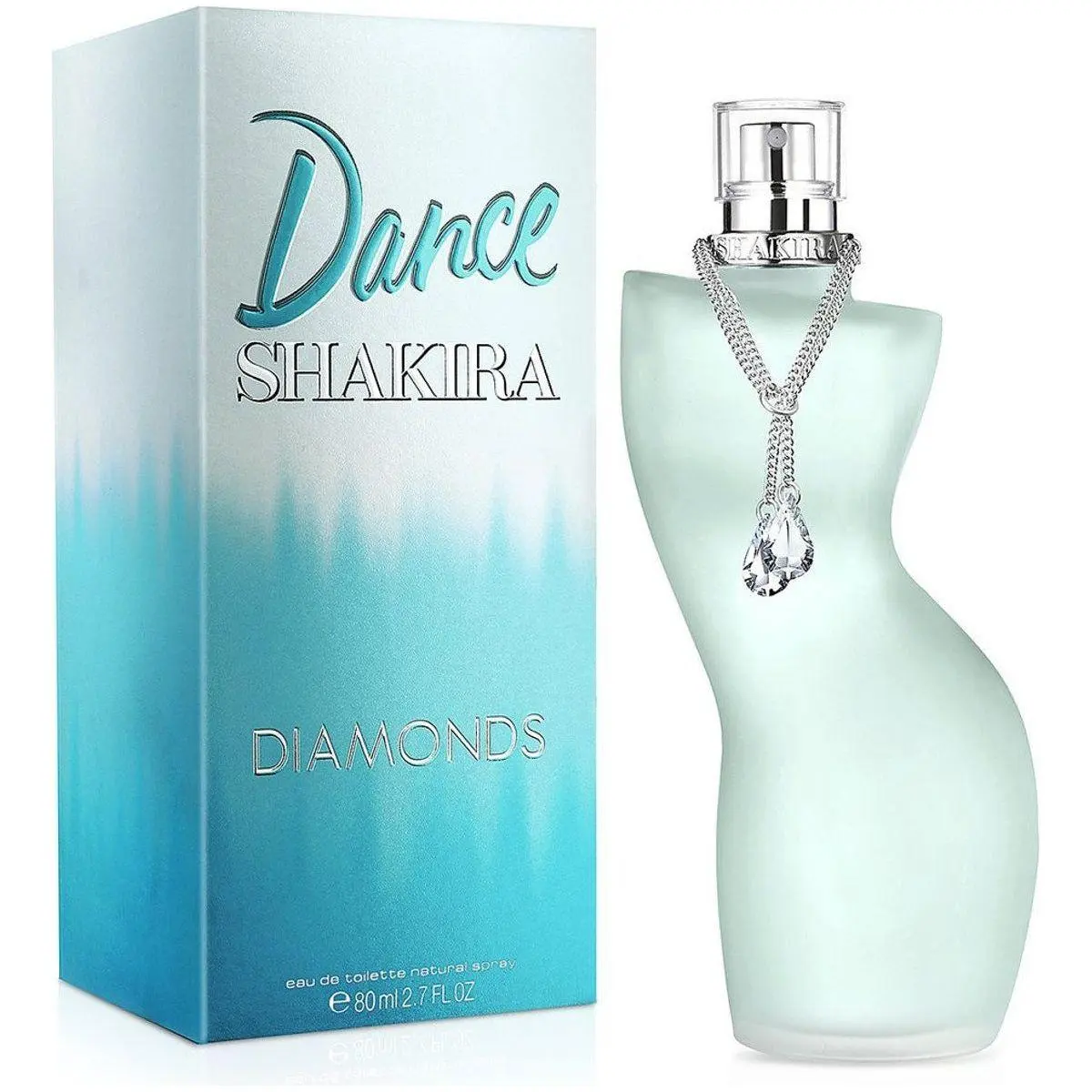 Shakira Dance Diamonds Eau de Toilette, Feminine Energy Fragrance with Peony and Sandalwood, Oriental Floral Scent for Women, 2.7 fl oz Spray, Single Item, Fragrances, Peony Blend, Signature Scent, Female Wear, Women's Perfume, Floral Accents Women's Frag