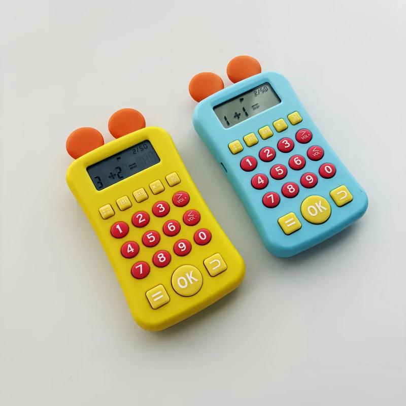 Math Learning Toy for Kids 3–8, Practice + − × ÷, Screen-Free Educational Set with Talking Book, Early Math Skills