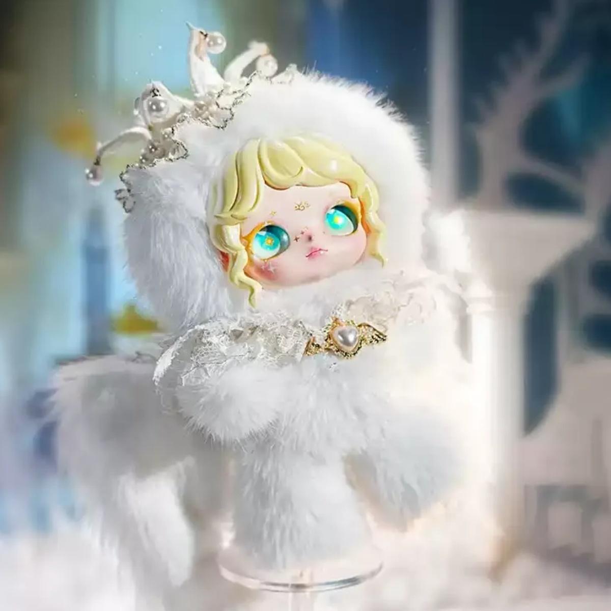 DUMIA Aria Snow Trace Secret Language Vinyl Plush Doll Blind Box Joint Mobile Girl Trendy Play Cute Doll Gift PAP