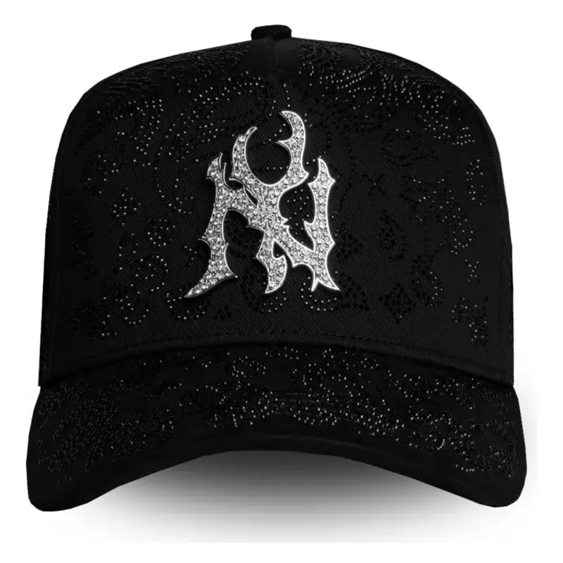 NY. Crystals Con Cristales Brillantes (Rico Hats)(Gorras bélicas  )