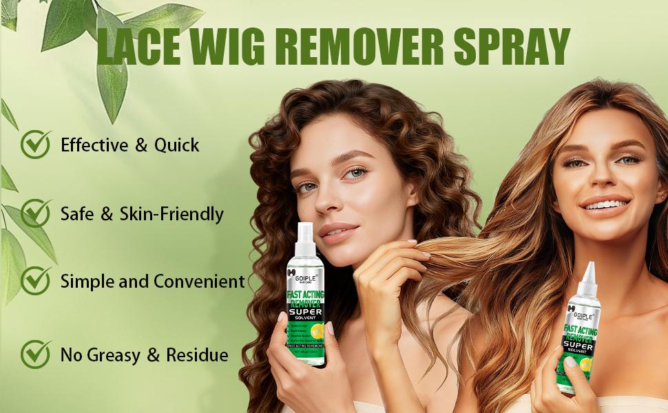 Tape-In Remover Spray Fast Acting Hair Extension Remover Gentle on Skin & Hair 8.4 oz Gentle Formula for Tape-in Extensions