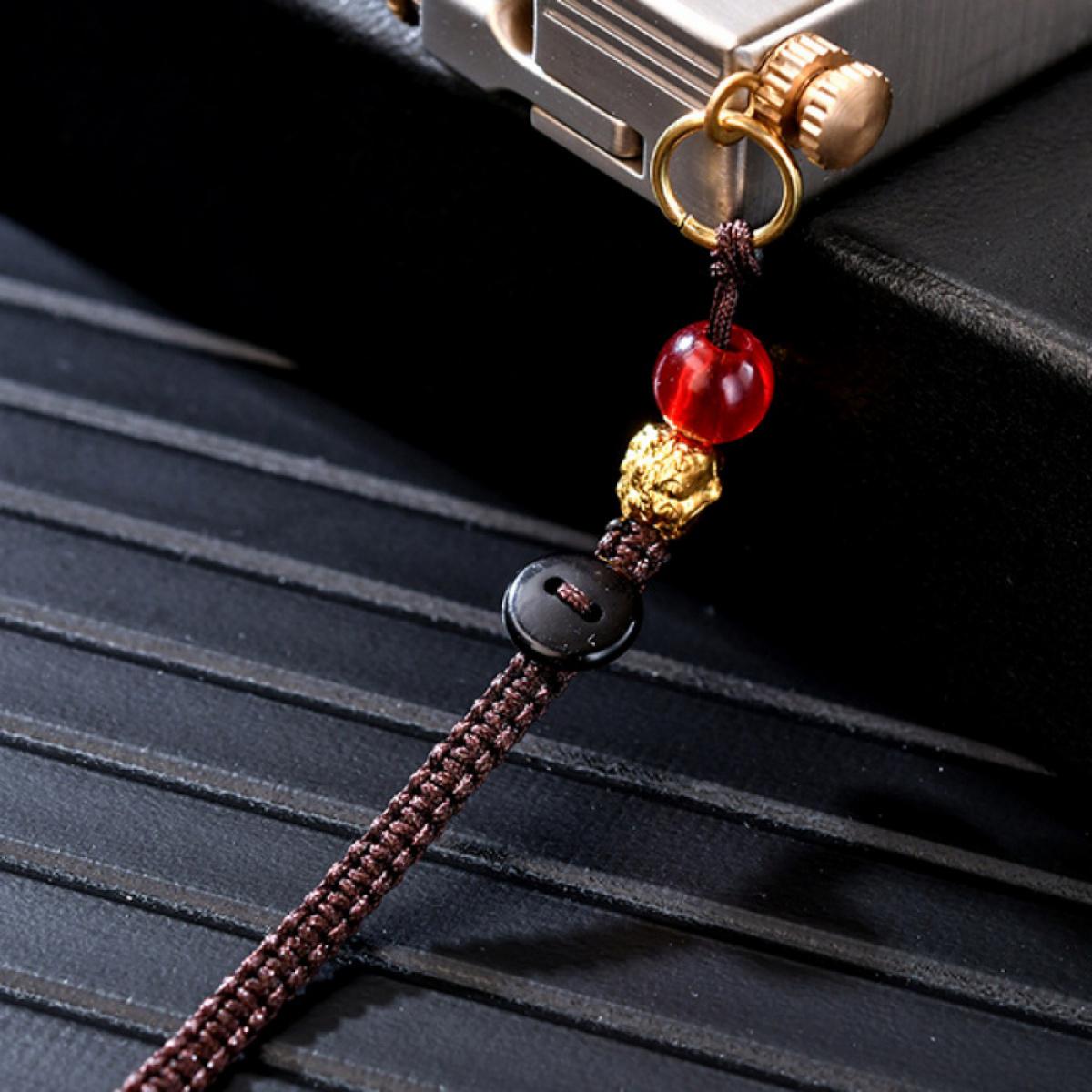 Elegant Vintage Liquid Lighter Full Metal Body Clear Oil Tank Durable Portable Igniter Perfect Gift For Father Him Men (Without Fuel)