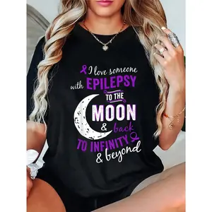 100% Cotton Epilepsy Awareness Shirts - Epilepsy Awareness Products T-Shirt