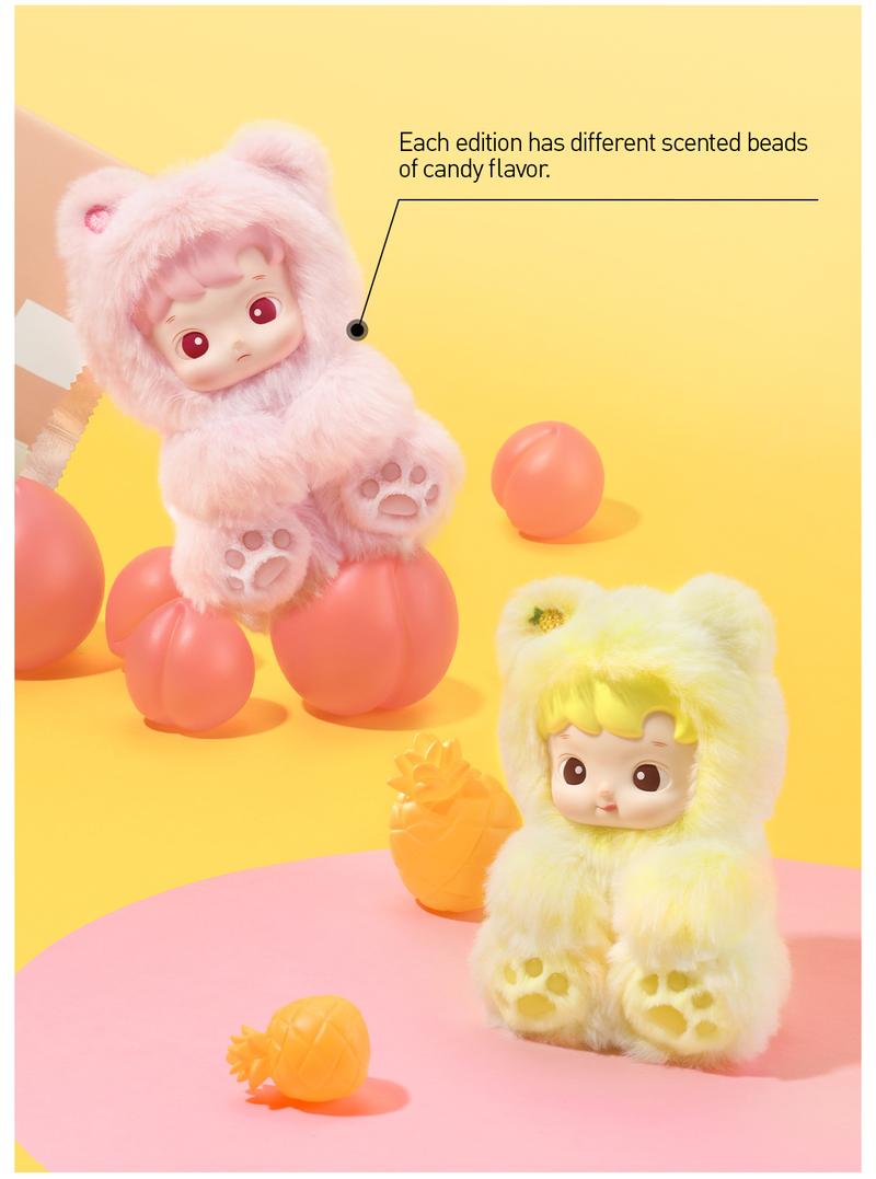 POP MART HACIPUPU Gummy Bear Series-Vinyl Plush Pendant Blind Box