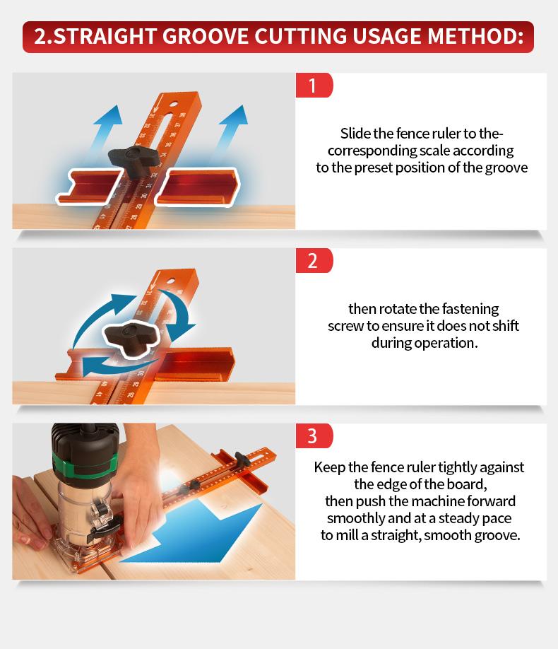 IMBOT Multi-function Router Jig – integrates milling, circle cutting, cabinet drilling, and guide functions in one aluminum alloy tool. Features adjustable radius for woodworking circle/arc cutting and precision grooving. IMBOT Multi-function Router Jig – integrates milling, circle cutting, cabinet drilling, and guide functions in one aluminum alloy tool. Features adjustable radius for woodworking circle/arc cutting and precision grooving.