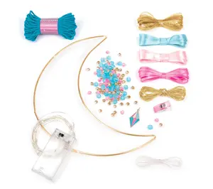 Make It Real Lunar Dream Catcher With Lights DIY Craft Kit