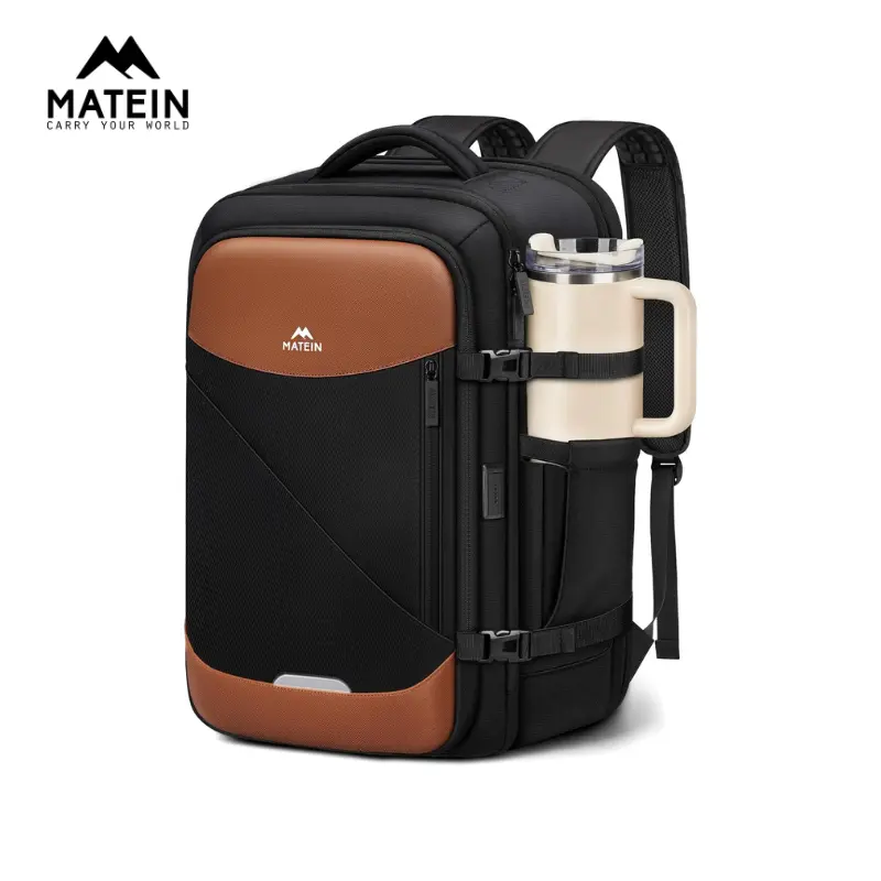 【Back To School】MATEIN Personal Item Travel Backpack Spirit Frontier Airlines Fits 17 Inch Laptop, Underseat Backpack for Airplanes, TSA-friendly, Water Resistant Luggage