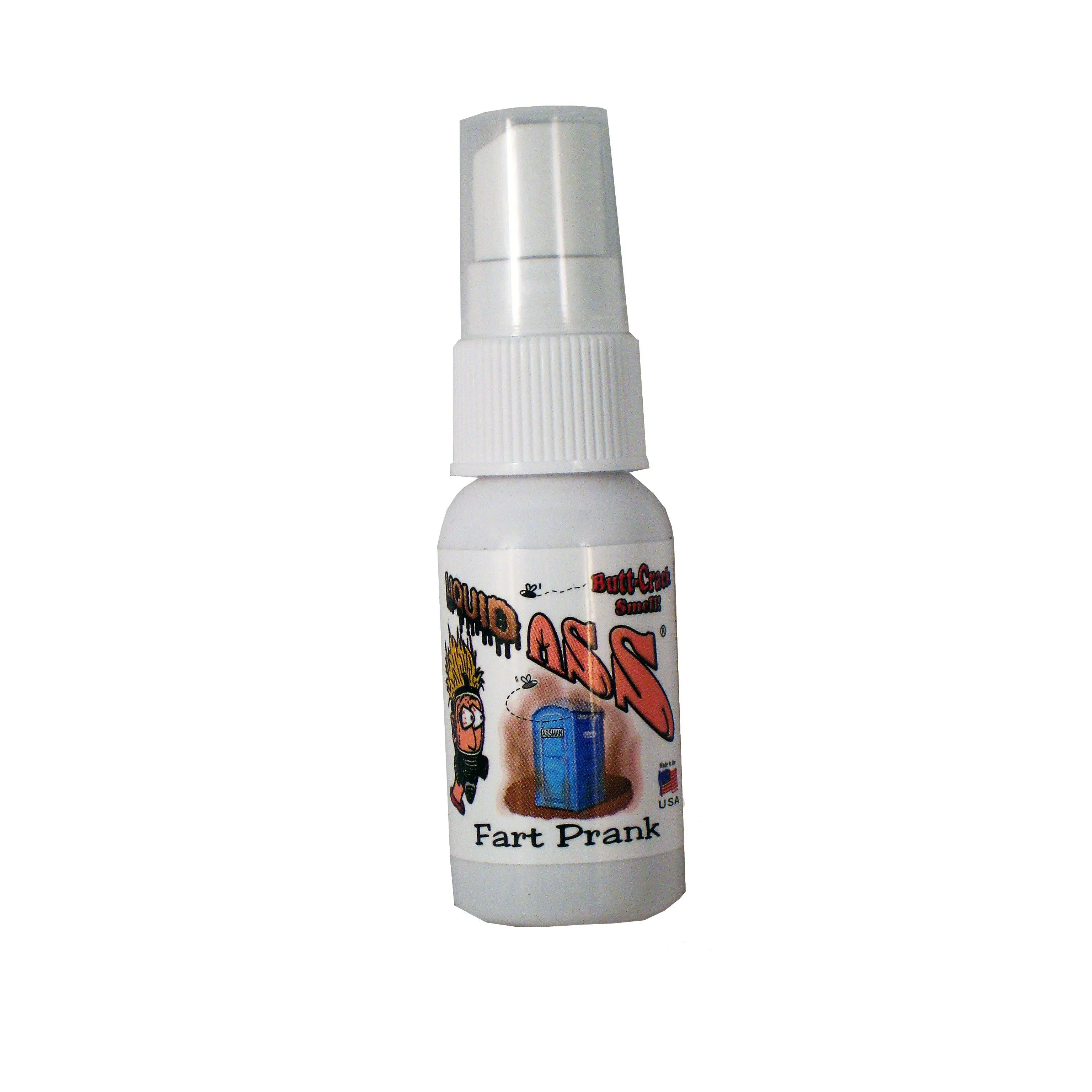 Liquid ASS Fart Stink Spray - Highly Concentrated Plastic Bottle Novelty Gag Prank Gift for 12+ Years, with Poo, Butt-Crack, Dead Animal Scents for Sensory Assault & Creative Prank Entertainment, Prank Gifts