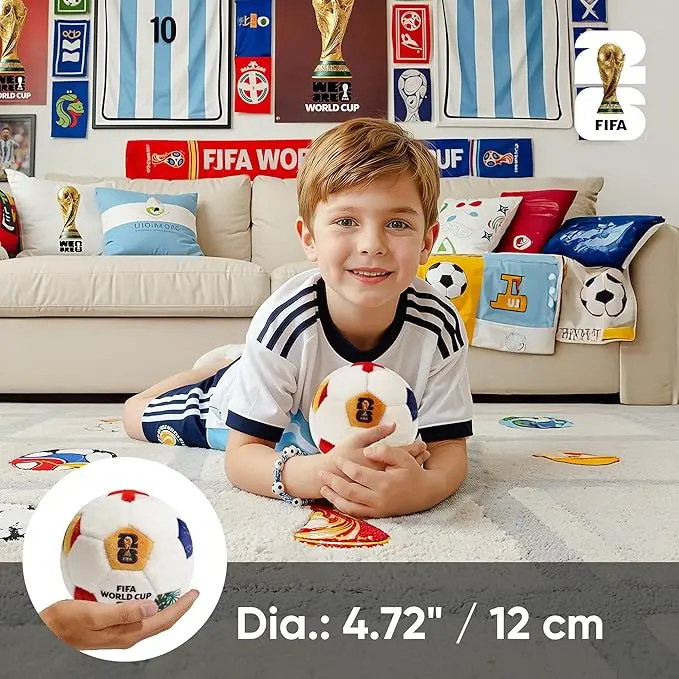 FIFA World Cup 2026 Official Edition Mini Soccer Ball Plush