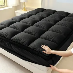 Extra Thick Mattress topper  8-21 Inch Deep Pockets Soft on Skin, Breathable Polyester Machine Washable and Comfortable Cooling Mattress Pad top