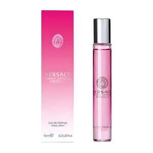 Versace Bright Crystal Absolu for Women Eau de Parfum Travel Spray, 0.34 Ounce